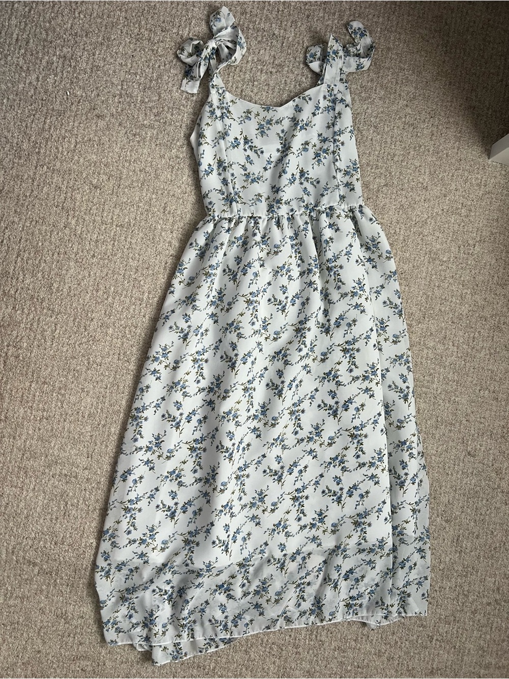 floral midi dress
